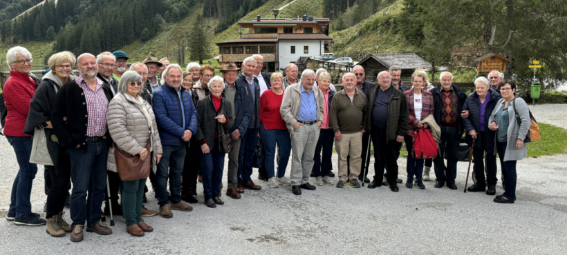 Der dritte Ausflug in diesem Jahr führte uns am 17.09.2024 nach Schladming zum steirischen Bodensee.